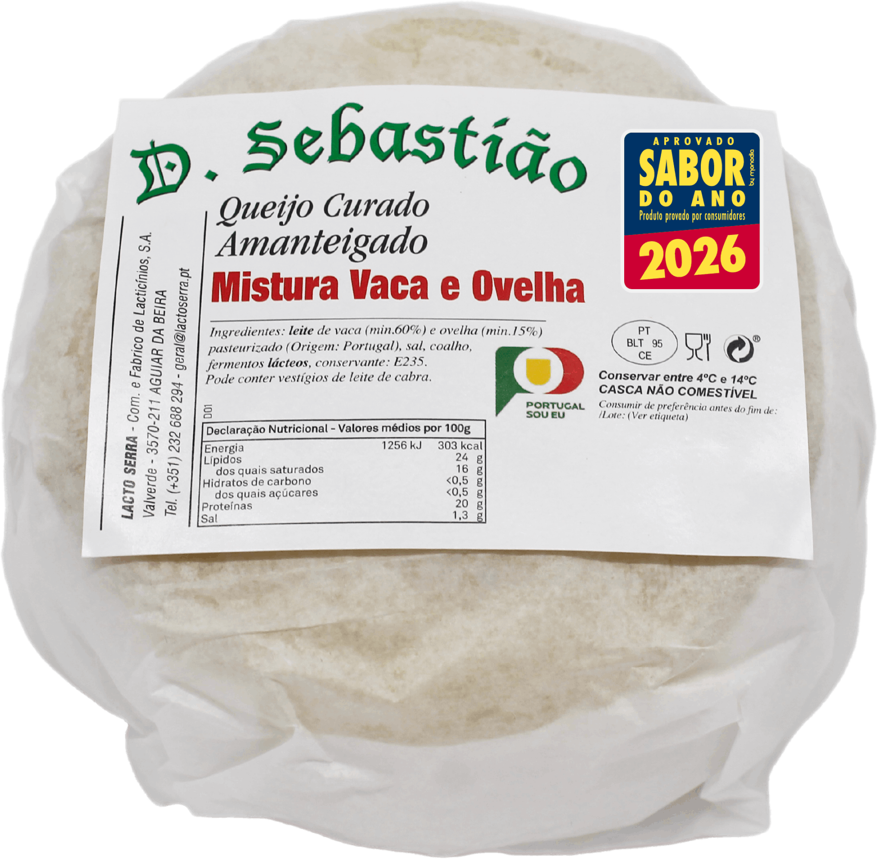 Cured cow & sheep milk Cheese (500g)
