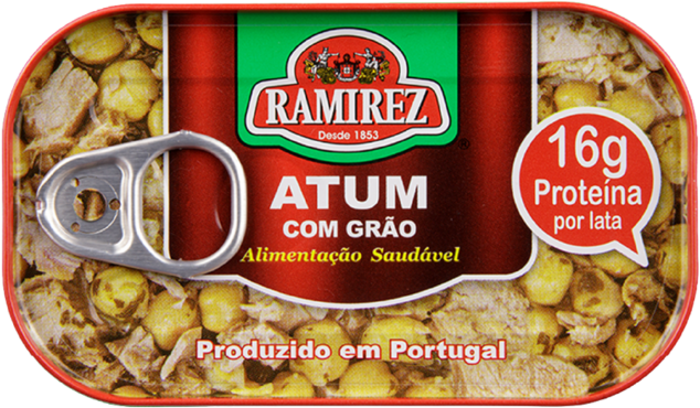 Tuna with chick peas (120g)