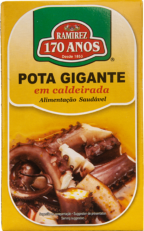 Stuffed squid in ragout sauce (120g)